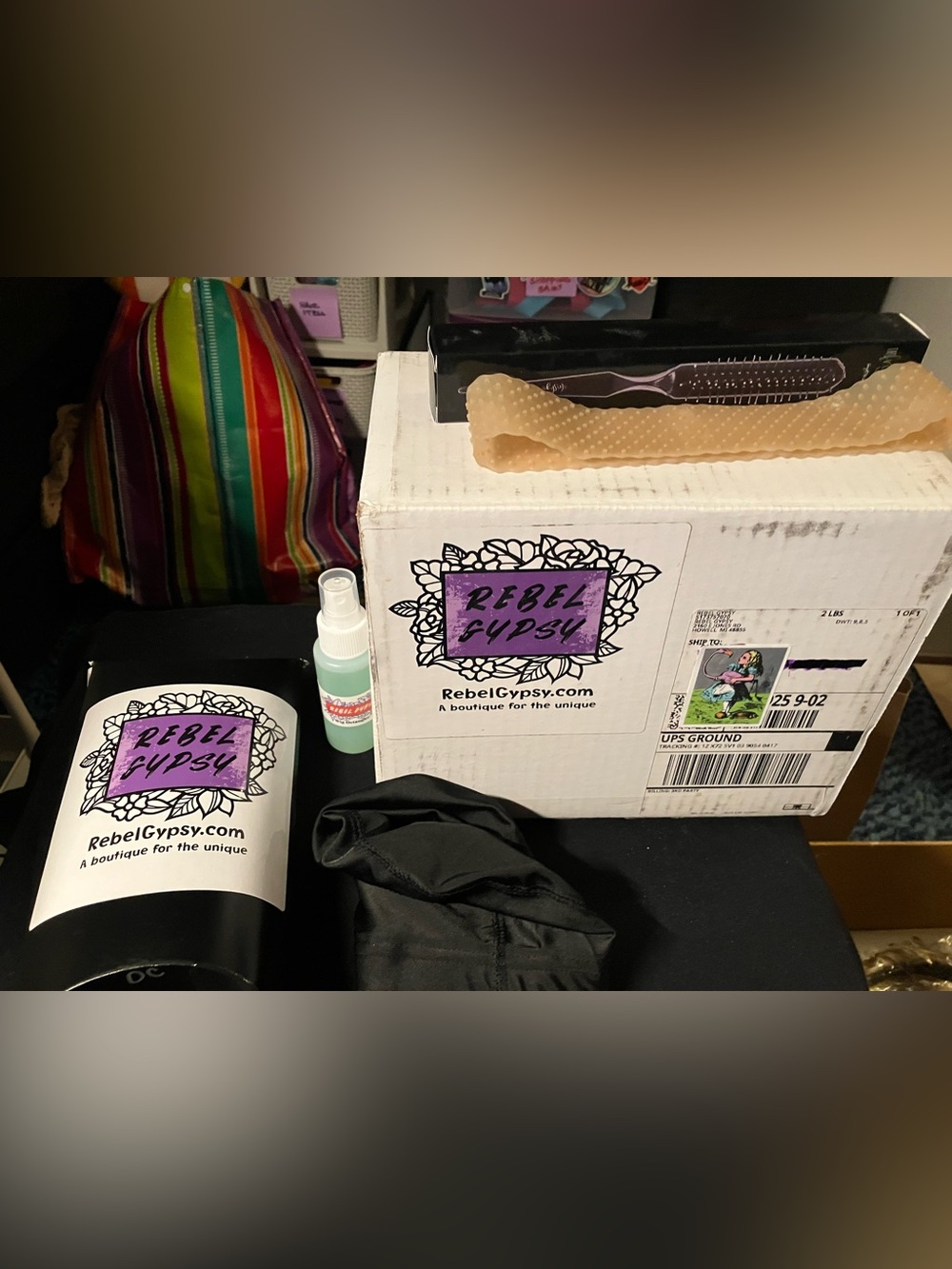 Rebel Gypsy Mystery Box with “One Less” wig